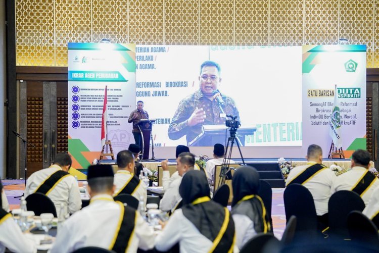 Kemenag Harap Agen Perubahan Ambil Peran Akselerasi Program Prioritas