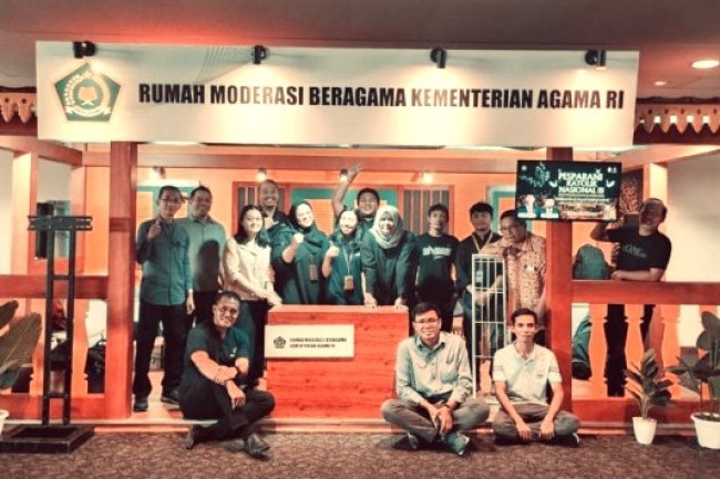Tampilkan Rumah Moderasi Beragama di Pesparani Nasional III, Kemenag Gaungkan Toleransi