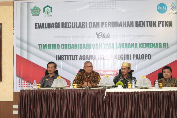 Kemenag RI Sosialisasi Regulasi dan Perubahan Bentuk PTKIN di IAIN Palopo