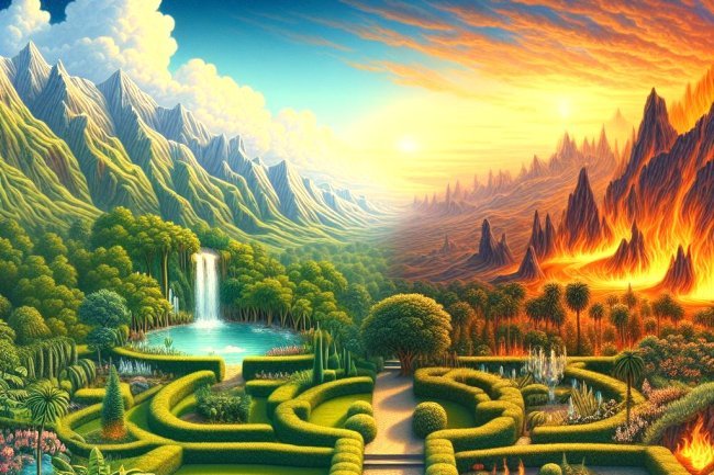 Kala Gambaran Surga dan Neraka Hanyalah Perumpamaan