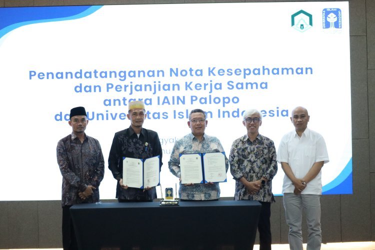 IAIN Palopo MoU dengan UII Yogyakarta, Perkuat SDM & Tri Dharma Perguruan Tinggi