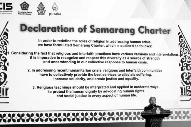 Sembilan Butir Semarang Charter Dikukuhkan dalam AICIS 2024