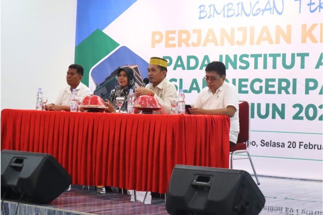 Bimtek Penyusunan Perkin, Rektor IAIN Palopo Harap Akreditasi Prodi Dan Institusi Meningkat