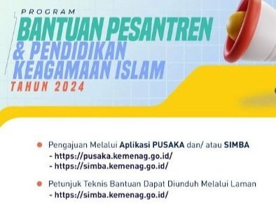 Cek di Sini! Program Bantuan Pesantren dan Pendidikan Keagamaan Islam 2024 Resmi Dibuka