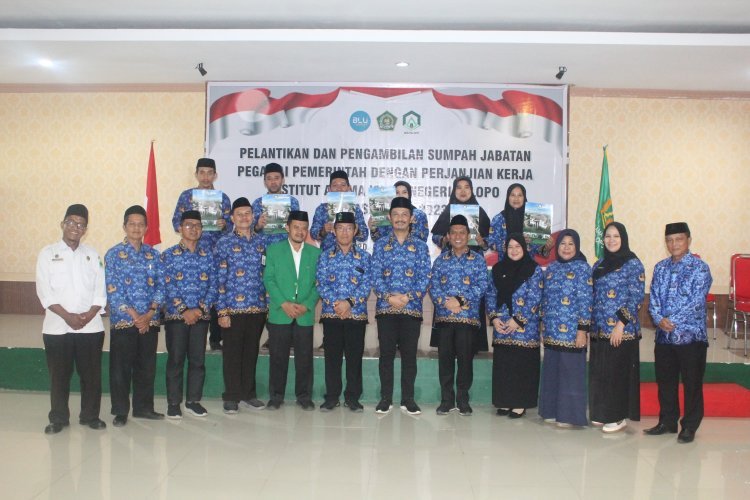 PPPK Formasi Tahun 2023 IAIN Palopo Resmi Dilantik