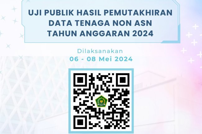 Ini Tautan Uji Publik Data Tenaga Non ASN untuk Seleksi CASN Kemenag 2024
