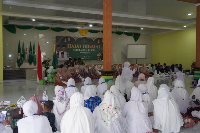 Jaga Tali Silaturahim, Keluarga Besar PCNU Palopo Gelar Halal Bihalal