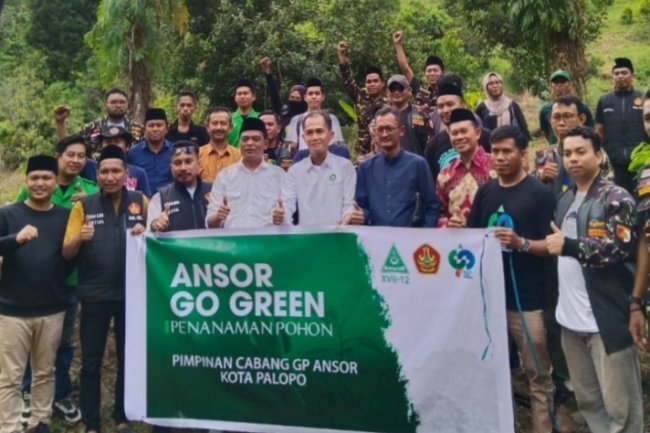 Menyemai Kesadaran Lingkungan: Gerakan "Go Green Ansor" Terlaksana di Palopo