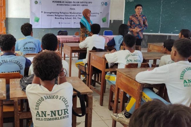 Perkuat Moderasi Beragama, Prodi PAI IAIN Palopo Pengabdian Masyarakat di Timor Leste
