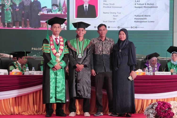 Wisuda Periode Pertama IAIN Palopo Tahun 2024 Terlaksana, Kukuhkan 300 Wisudawan