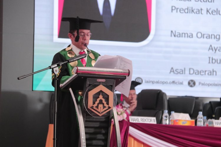 Wisuda Periode Pertama IAIN Palopo Tahun 2024 Terlaksana, Kukuhkan 300 Wisudawan