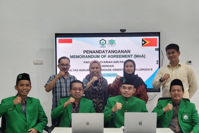 Perkuat Kerjasama Pendidikan Internasional, IAIN Palopo & Unital Timor Leste Tandatangani MoA