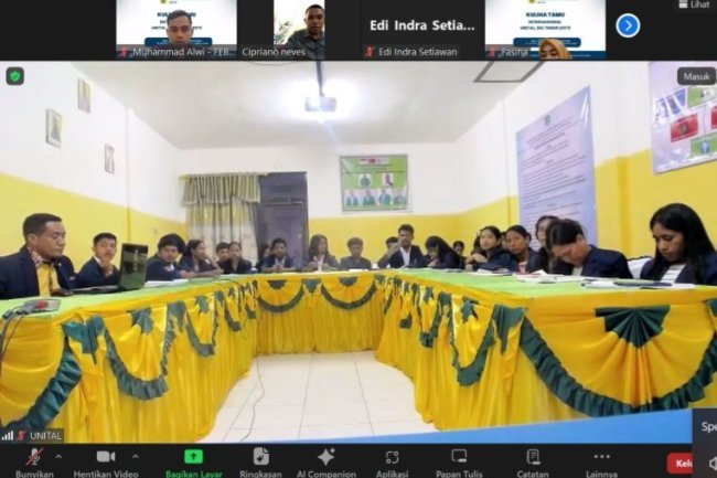 4 Dosen IAIN Palopo Jadi Narasumber Kuliah Tamu Internasional UNITAL Timor Leste