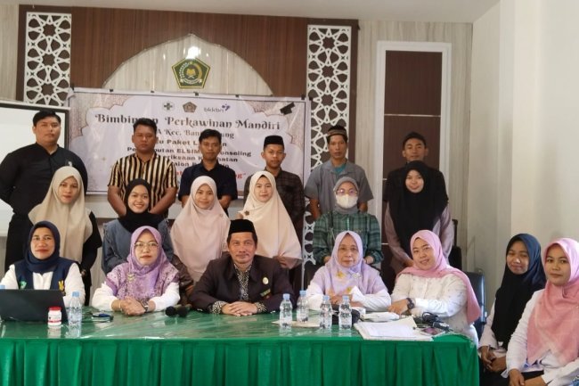 14 Calon Pengantin Dapat Bimbingan dari KUA Bantimurung