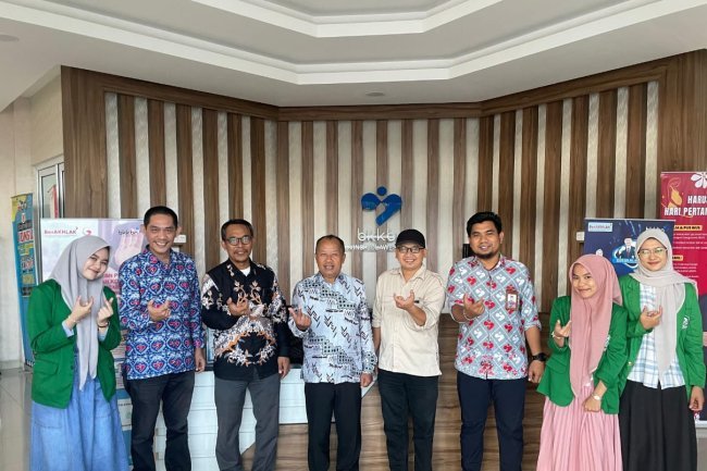 Penarikan Mahasiswa Magang IAIN Palopo di Kantor BKKBN Sulsel