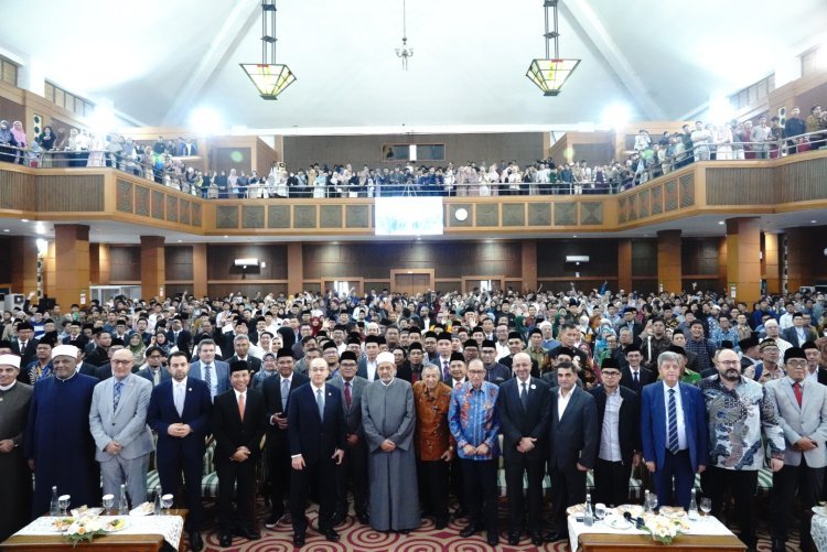 Orasi Ilmiah Grand Syekh Al Azhar Tekankan Jangan Mudah Mengkafirkan