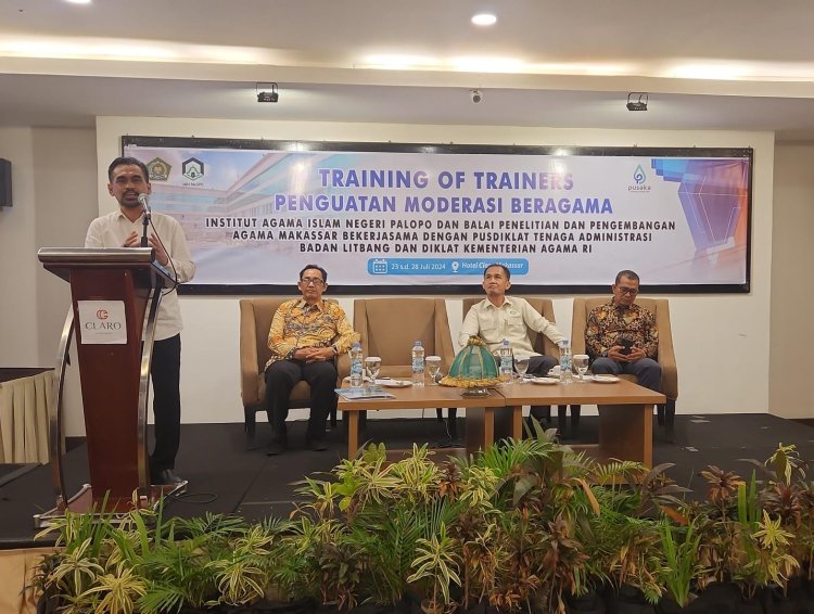 IAIN Palopo Gelar ToT Penguatan Moderasi Beragama, Gandeng Balitbang Makassar