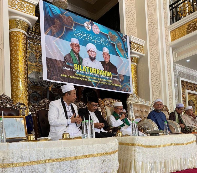 Nasihat Khadim Tarekat Al-Muhammadiyah dalam Kunjungan di Maros