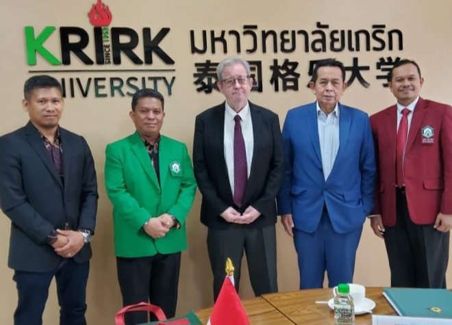 Penguatan Internasionalisasi, IAIN Palopo Teken MoU dengan Universitas Ternama Thailand