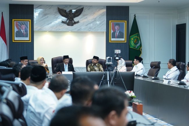 Jabatan Menag Periode 2024-2029 Resmi Diserahkan ke Prof Nasaruddin Umar