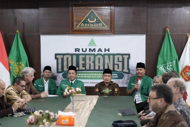GP Ansor Pusat Terima Kunjungan Akademisi Luar Negeri, Bahas Kekayaan Khazanah Islam