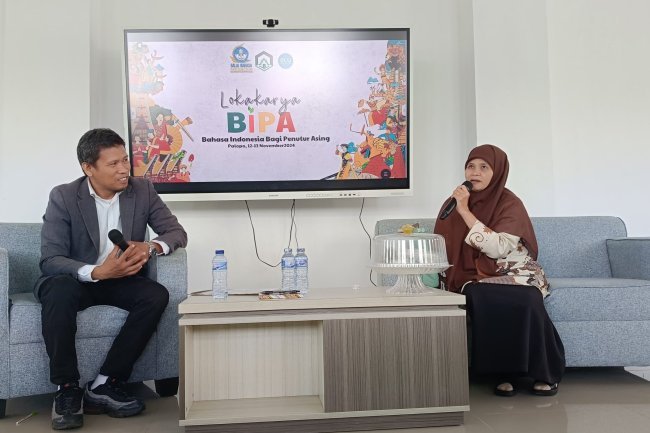 UPB IAIN Palopo Gelar Lokakarya BIPA, Perkenalkan Kekayaan Bahasa & Budaya Indonesia