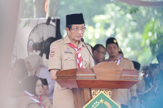 Menag Tegaskan Komitmen Pengembangan Gerakan Kepramukaan Madrasah