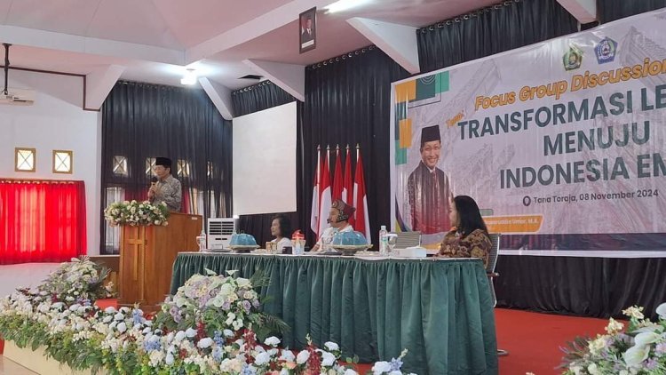 Pesan Menag Nasaruddin untuk IAKN Toraja