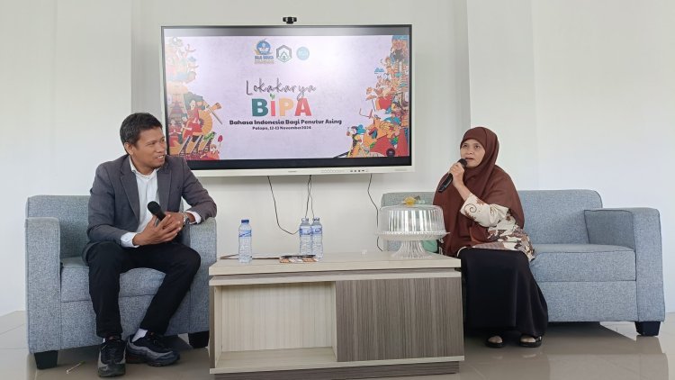 UPB IAIN Palopo Gelar Lokakarya BIPA, Perkenalkan Kekayaan Bahasa & Budaya Indonesia