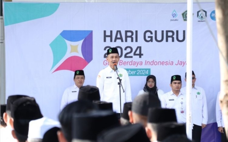 IAIN Palopo Upacara HGN 2024: Guru Berdaya Indonesia Jaya!
