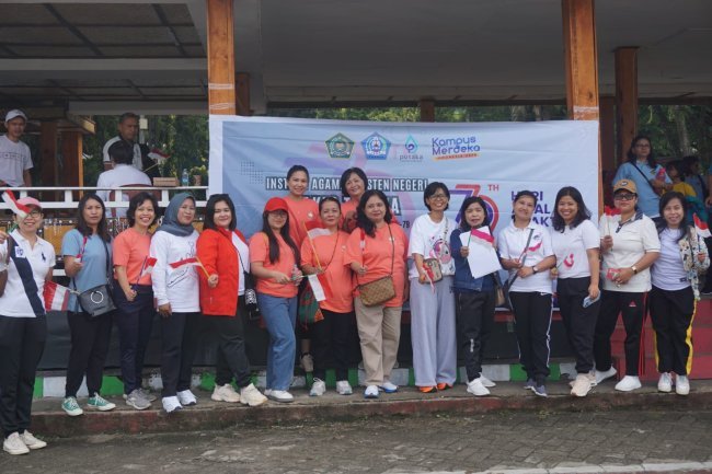 DWP IAKN Toraja Ikut Meriahkan HAB ke-79 Kemenag