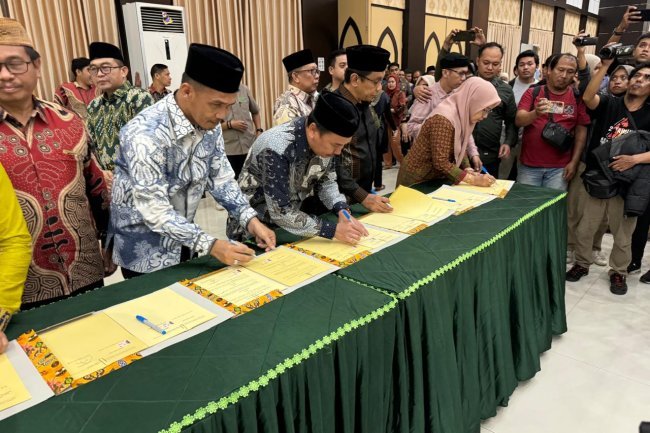 Hadiri Rakonwil, IAKN Toraja Teken MoU dengan Kemenag Sulsel