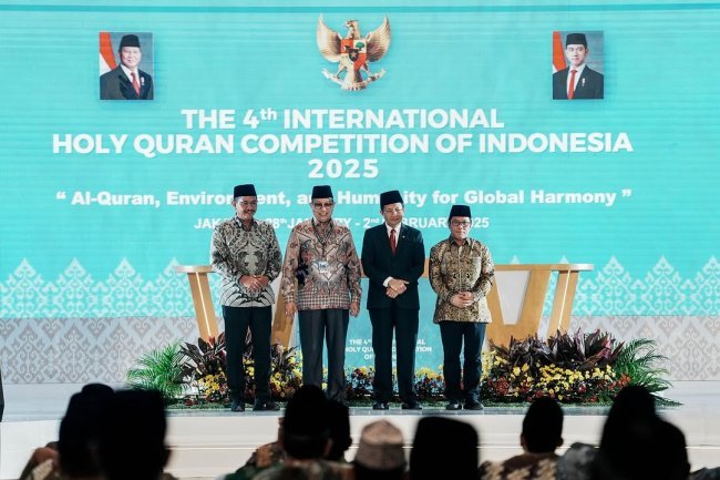 Menag Buka MTQ Internasional, Rektor IAIN Palopo Apresiasi