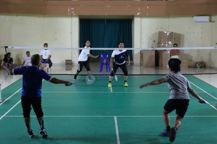 Gegap Gempita Turnamen Badminton IAIN Palopo: Semangat HAB Kemenag RI ke-79