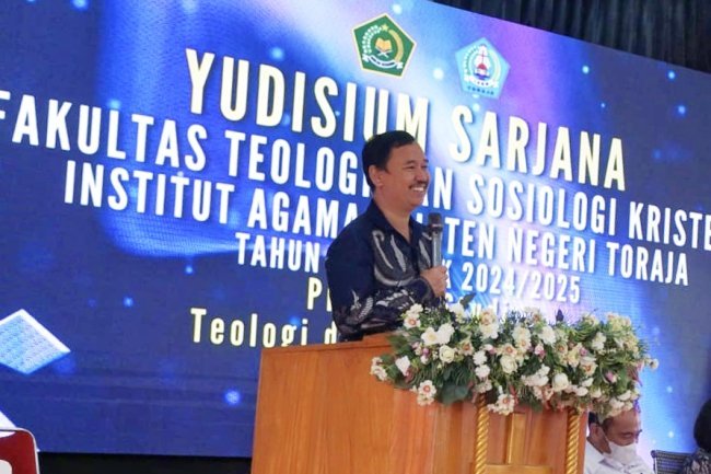 Yudisium FTSK, Rektor IAKN Toraja : Awal Perjalanan Baru Mahasiswa