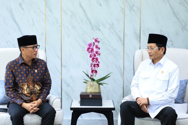 Pertemuan Dua Menteri Sorot Program Keagamaan di Desa