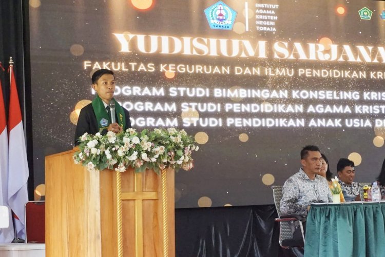 Diyudisium, Ice Pongbiu : Terima Kasih IAKN Toraja