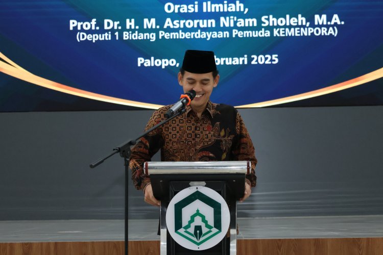 Kuliah Umum IAIN Palopo Hadirkan Prof Asrorun Ni’am Sholeh Deputi 1 Kemenpora RI