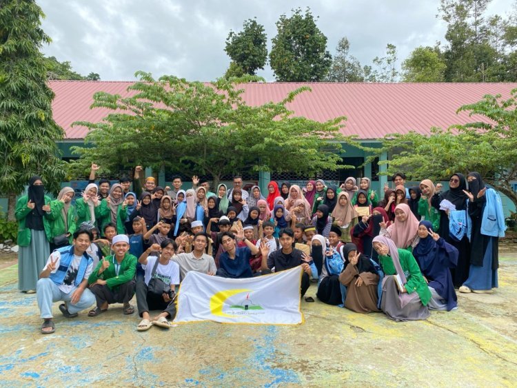 HMPS IAT IAIN Palopo Tebarkan Semangat Nilai-nilai Islam di Pedesaan