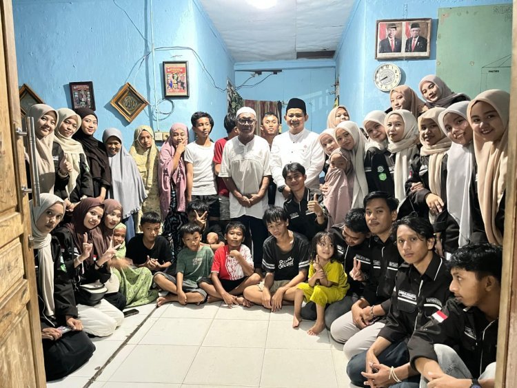 HMPS Perbankan Syariah IAIN Palopo Buka Puasa Bersama dan Bakti Sosial di Panti Asuhan