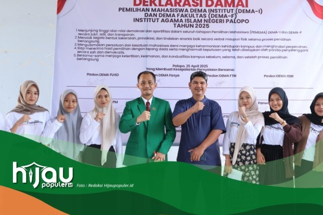 Pemilma Damai 2025, IAIN Palopo Tegaskan Komitmen Demokrasi Sehat