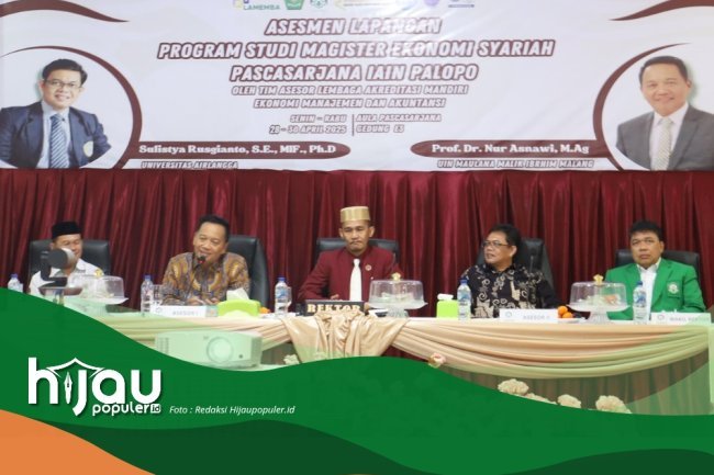 Prodi Magister Ekonomi Syariah IAIN Palopo Jalani Asesmen Lapangan