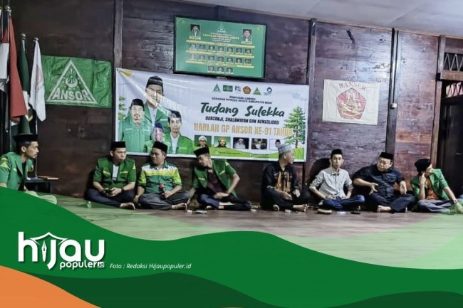 Ansor Bone Tudang Sulekka Rayakan Harlah ke-91