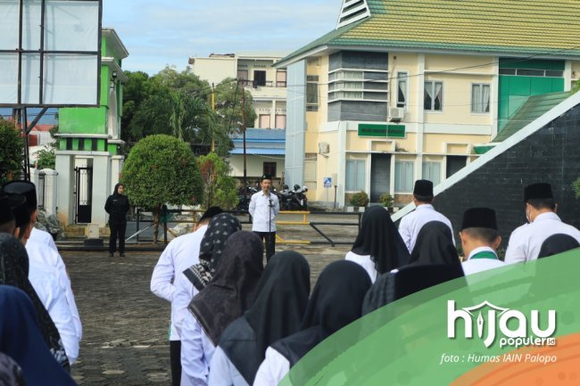 Apel Rutin IAIN Palopo Tiap Senin, Ini Pesan Inspiratif Kepala Biro AUAK