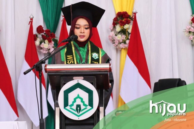 Karin Dwinta Mahasiswi Prodi BKI, Alumnus Terbaik IAIN Palopo (Kini UIN Palopo)