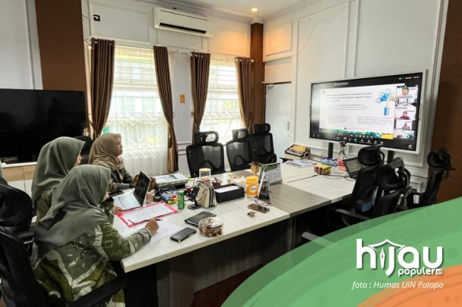 DWP UIN Palopo Ikuti Pelatihan Nasional E-Reporting DWP Kemenag RI