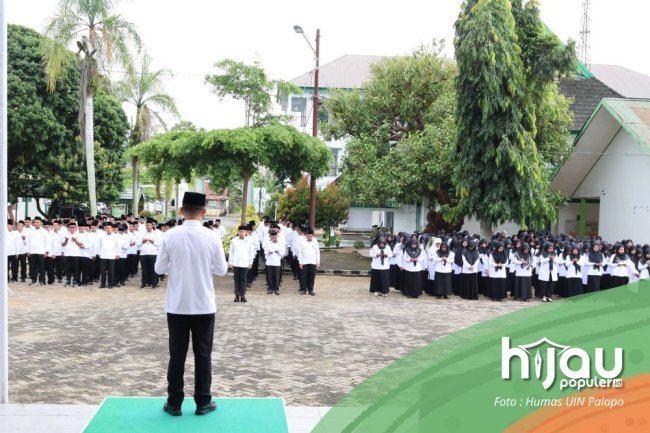 Momen Harkitnas ke-117 Tahun 2025, UIN Palopo Gelar Upacara Bendera
