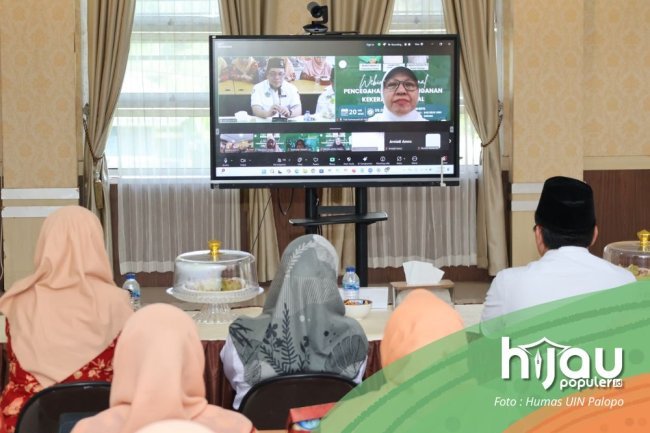 PSG LP2M UIN Palopo Sukses Gelar Webinarnas Pencegahan & Penanganan Kekerasan Seksual