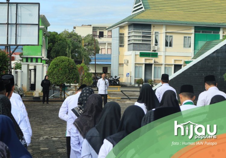 Apel Rutin IAIN Palopo Tiap Senin, Ini Pesan Inspiratif Kepala Biro AUAK
