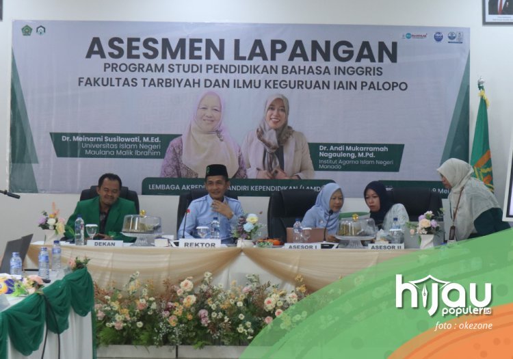 Prodi PBI FTIK IAIN Palopo Jalani Asesmen Lapangan, Rektor Sampaikan Apresiasi ke Asesor